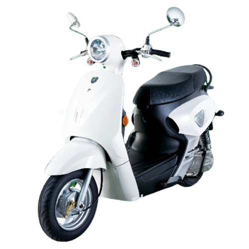 More Efficiency and High Performancw Electric Scooter(White) Factory